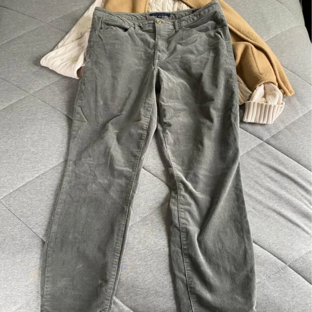 Tommy Hilfiger Gray Tribeca skinny Corduroy pants - Picture 4 of 4
